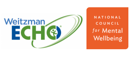 Weitzman ECHO logo and National Council for Mental Wellbeing