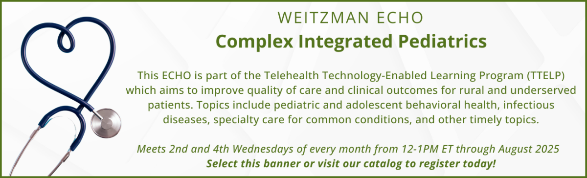 Weitzman ECHO - Advanced Primary Care